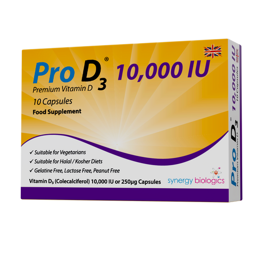 Pro D3 10000 IU Capsules - Weekly Vitamin D