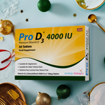 Pro D3 4000 IU Tablets - Maximum Daily Strength of Vitamin D3